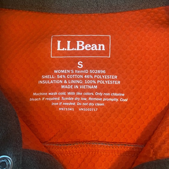 L.L. Bean Olive Green Light Jacket - Picture 2 of 3